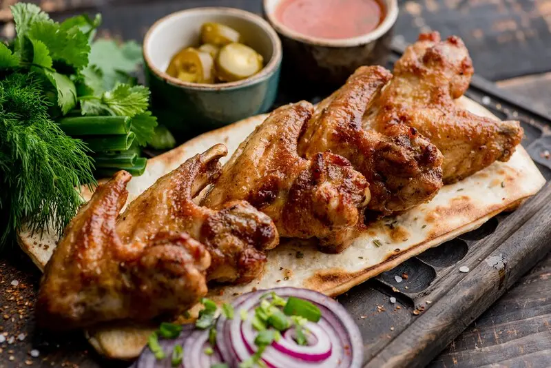 Шашлык из курицы (Крылышки)